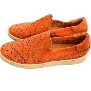 chinese dress ladies Orange - Slip On Shoes for Women